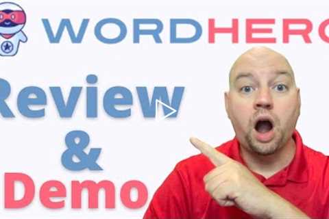 WordHero Review: My Complete Word Hero Demo