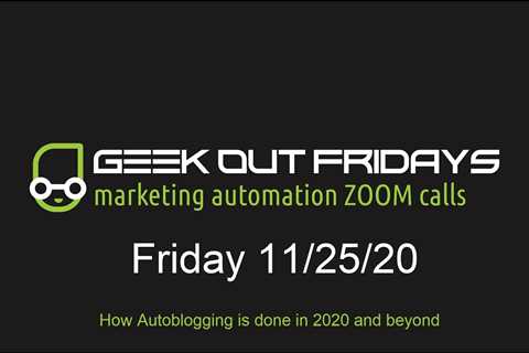 How Autoblogging is done in 2022 and Beyond