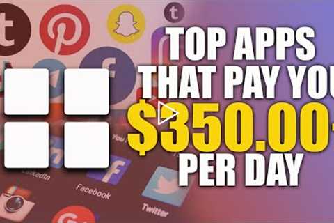 TOP Apps That Pay You $350+ Per Day (Make Money Online 2022) Earn Passive Income