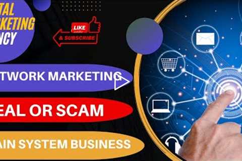 Network marketing real or scam| Network marketing course| Sadia digital hub
