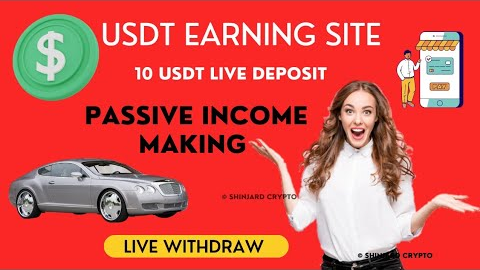 Best Online Money Earning Platform 💸💸 - Usdt Mining Site | Make Passive Income From Your Mobile