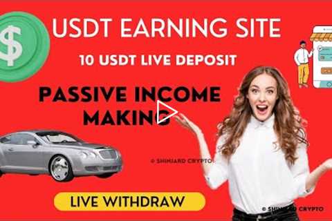 Best Online Money Earning Platform 💸💸 - Usdt Mining Site | Make Passive Income From Your Mobile