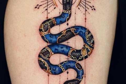 Put Your Skin in the Game with These Awesome Snake Tattoos