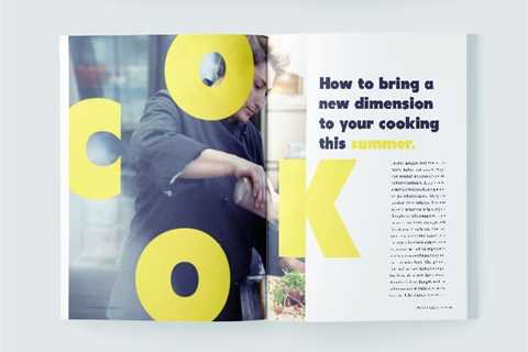 Food Magazine Template | Buch design, Layout design und Zeitschriften layouts