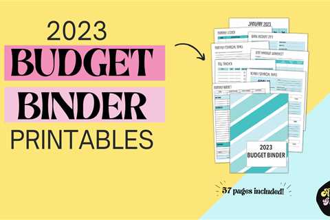 2023 Budget Binder Printables