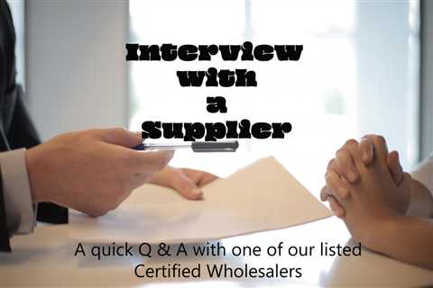 Wholesale Personal Care Products- Interview With A Supplier