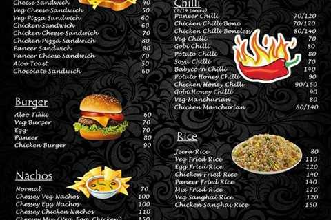 #menu design