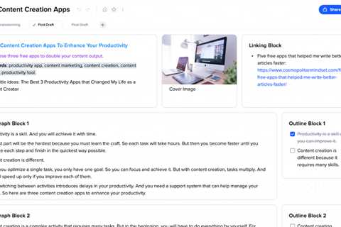 Top 5 Content Creation Apps