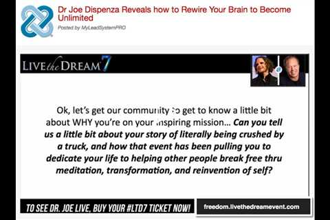 Dr. Joe Dispenza Interview with Brian Fanale