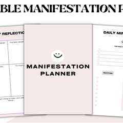 Printable Manifestation Planner