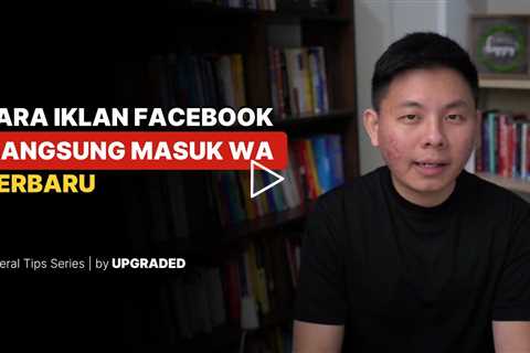 Cara Iklan Facebook Langsung Masuk Whatsapp Terbaru