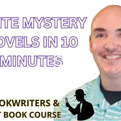 Murder AI WROTE 2 Books in 10 Minutes IS IT REALLY POSSIBLE? Publish Mystery Novels Review and Bonus