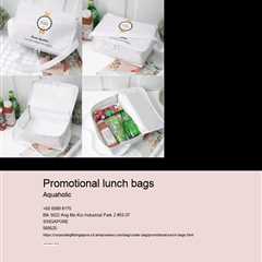 promotional lunch bags