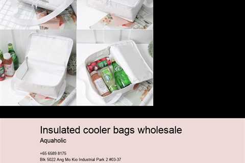 insulated cooler bags wholesale