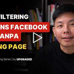Cara Filtering Audiens Facebook Ads Tanpa Landing Page