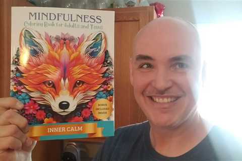 CRISP-BOLD LINES? Mindfulness Coloring Book for Adults and Teens Review Unboxing Flipthrough